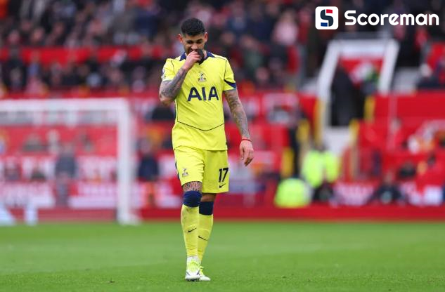 '토트넘 주장' 로메로, 퇴장으로 4경기 출장 정지 징계